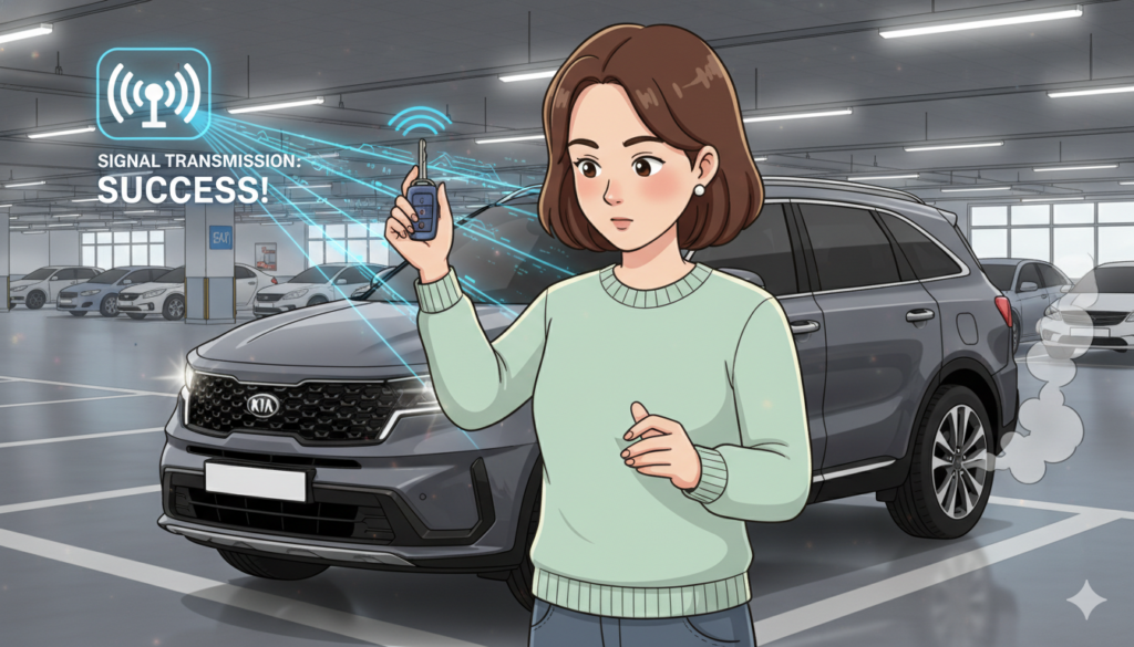 기아 쏘렌토 MQ4 스마트 카드키 케이스